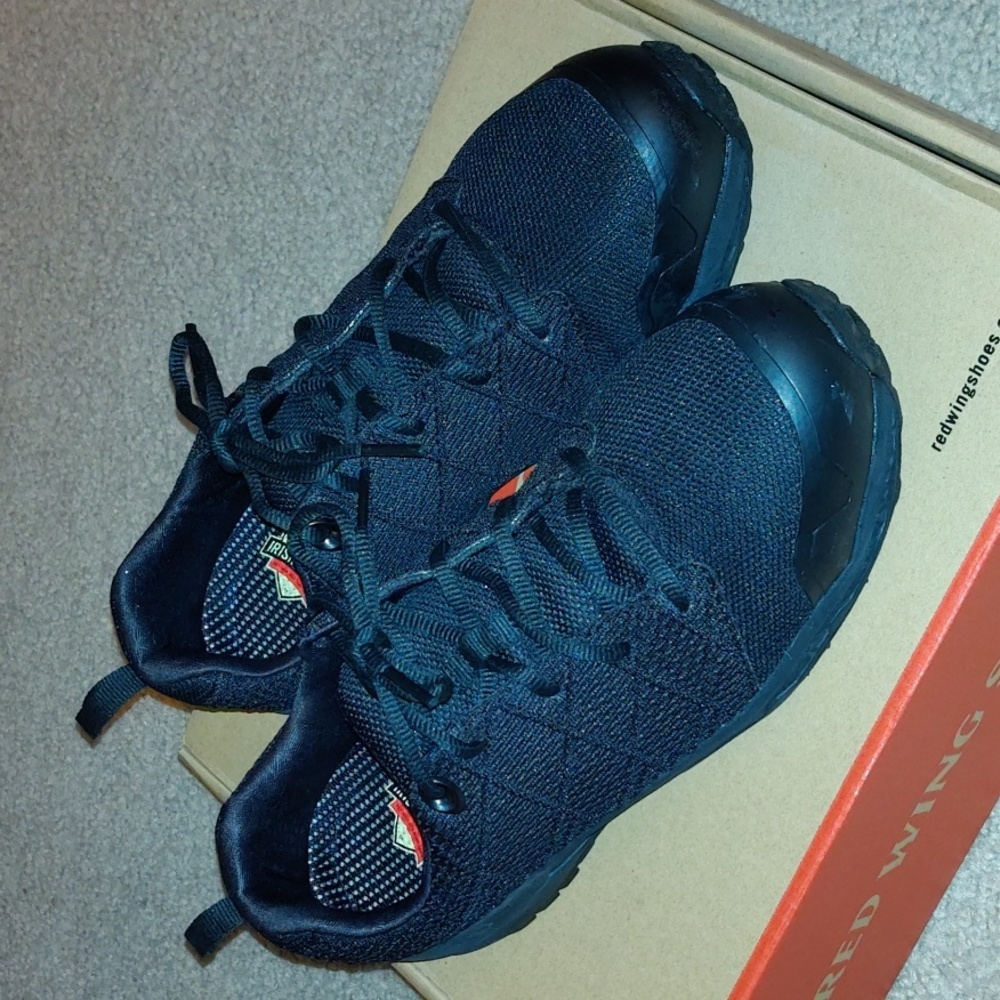 Redwing Irish setter size 9.5 steel toe work shoes
